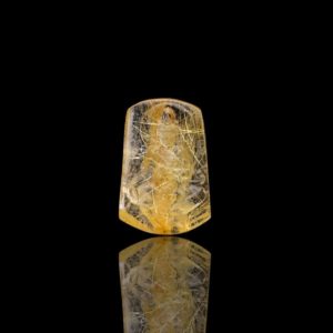 Mặt Phật Quan Thế Âm Bồ Tát - Tóc vàng bã mía #MTV0025