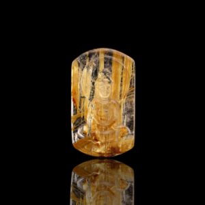 Mặt Phật Quan Thế Âm Bồ Tát – Tóc vàng bã mía #MTV0010