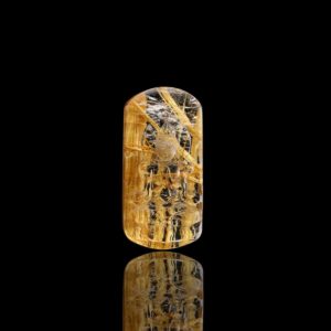 Mặt Phật Quan Thế Âm Bồ Tát - Tóc vàng bã mía #MTV0057