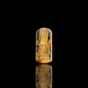 Mặt Phật Quan Thế Âm Bồ Tát - Tóc vàng bã mía #MTV0088