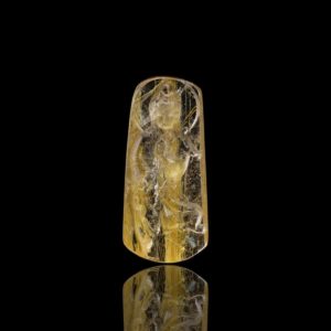 Mặt Phật Quan Thế Âm Bồ Tát - Tóc vàng bã mía #MTV0106