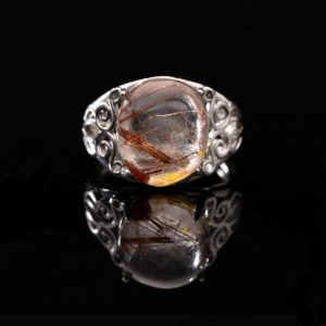 Nhẫn Thạch Anh Tóc Đỏ #NTA0005