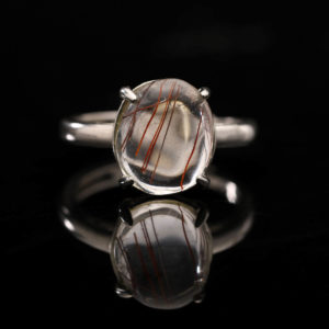 Nhẫn Thạch Anh Tóc Đỏ #NTA0009