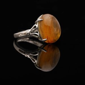 Nhẫn Thạch Anh Tóc Đỏ #NTA0014 - Ảnh 2