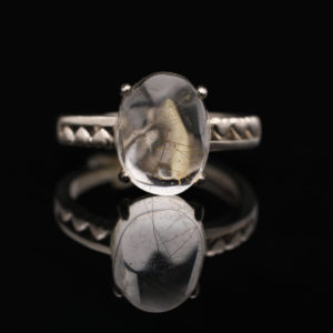 Nhẫn Thạch Anh Tóc Vàng #NTA0016