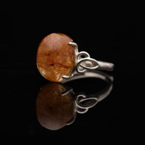 Nhẫn Thạch Anh Tóc Đỏ #NTA0020 - Ảnh 2
