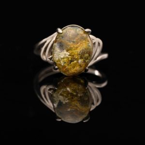 Nhẫn Thạch Anh Tóc Vàng #NTA0021