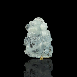 Mặt Phật Di Lặc Aquamarine #MAQ0003
