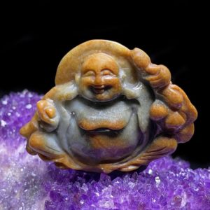 Mặt Phật Di Lặc Cẩm Thạch Huyết Chuẩn A #MCT-A600-005