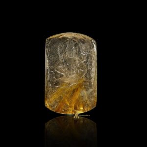 Mặt Phật Hư Không Tạng Bồ Tát - Tóc vàng bã mía #MTV0185