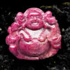 Mặt Phật Di Lặc Ruby #MRB-0321-01 7