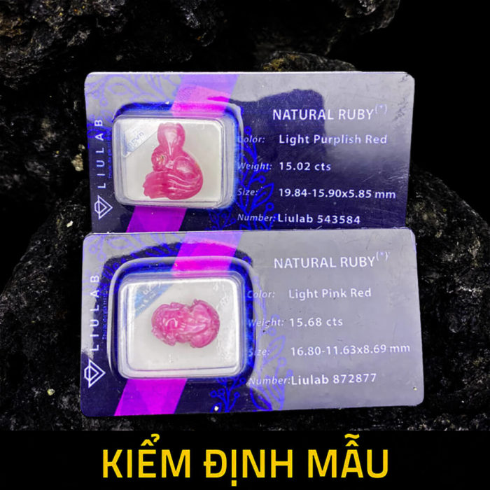 Mặt Hồ Ly Ruby #MRB-0324-11 2