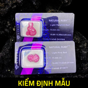 Mặt Hồ Ly Ruby #MRB-0324-20 - Ảnh 2