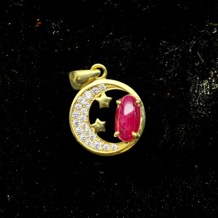 Mặt Dây Chuyền Ruby Lục Yên #MRBLY-0330-05 2