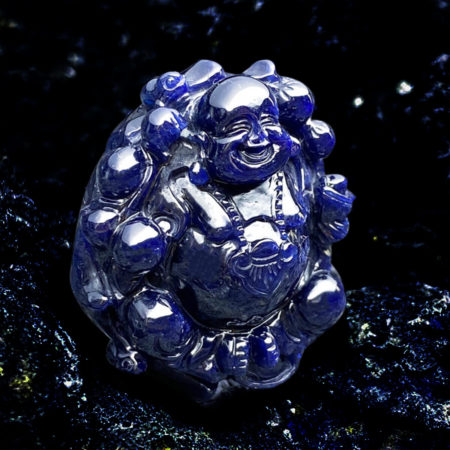 Mặt Phật Di Lặc Sapphire #MSP-0310-01 7