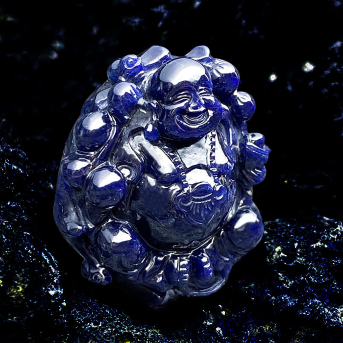 Mặt Phật Di Lặc Sapphire #MSP-0310-01 2