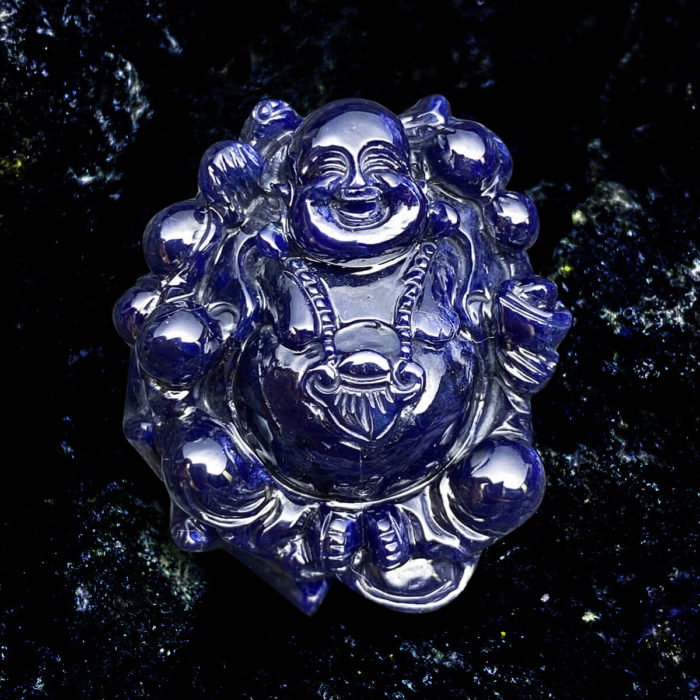 Mặt Phật Di Lặc Sapphire #MSP-0310-01 1
