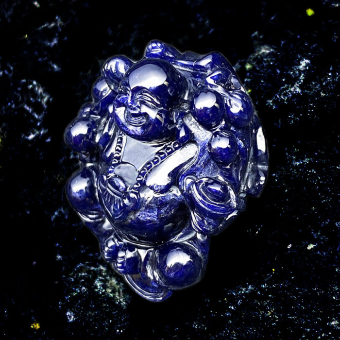 Mặt Phật Di Lặc Sapphire #MSP-0310-01 3
