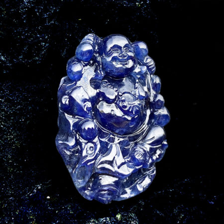 Mặt Phật Di Lặc Sapphire #MSP-0310-02 6