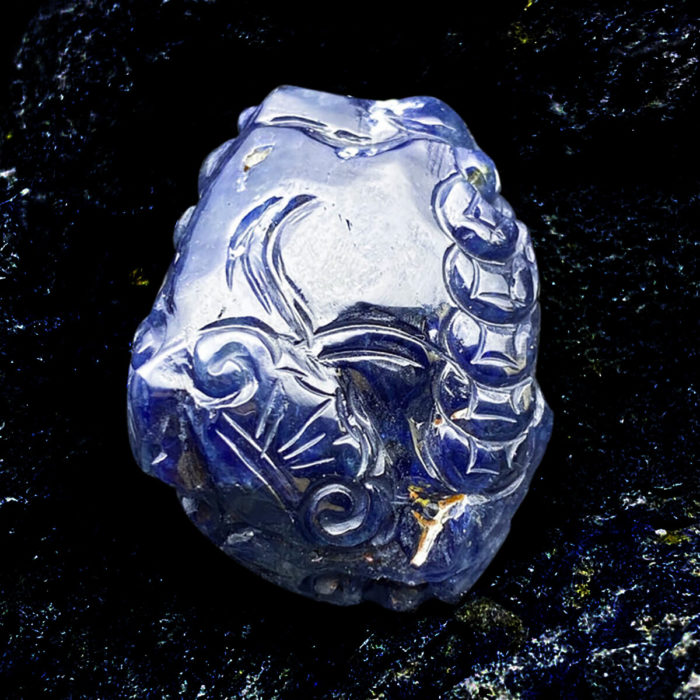 Mặt Phật Di Lặc Sapphire #MSP-0310-02 4