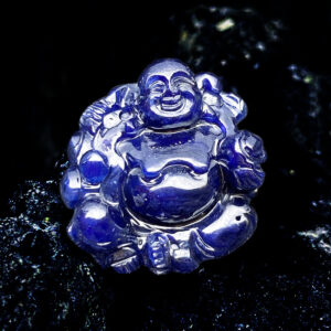 Mặt Phật Di Lặc Sapphire #MSP-0310-06