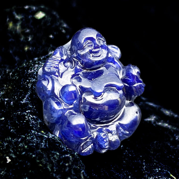 Mặt Phật Di Lặc Sapphire #MSP-0310-06 2