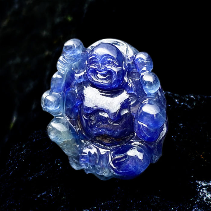 Mặt Phật Di Lặc Sapphire #MSP-0310-06 3