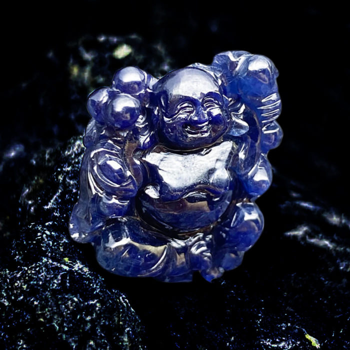 Mặt Phật Di Lặc Sapphire #MSP-0310-08 2