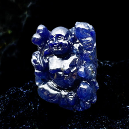 Mặt Phật Di Lặc Sapphire #MSP-0310-08 6