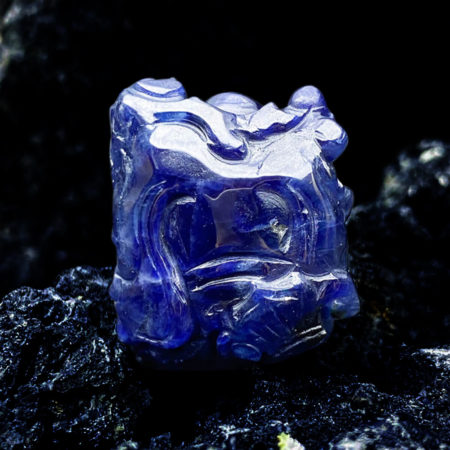 Mặt Phật Di Lặc Sapphire #MSP-0310-08 7