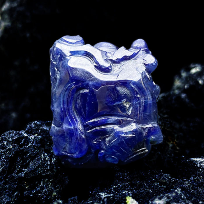 Mặt Phật Di Lặc Sapphire #MSP-0310-08 4