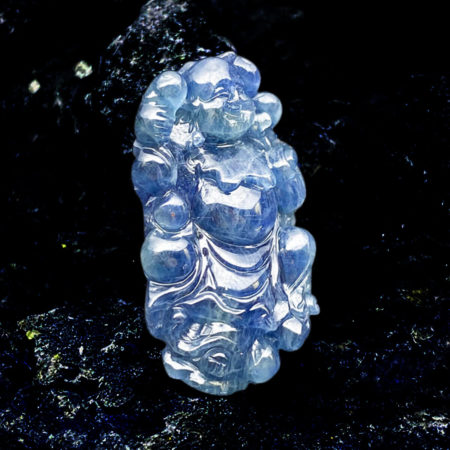 Mặt Phật Di Lặc Sapphire #MSP-0310-09 5