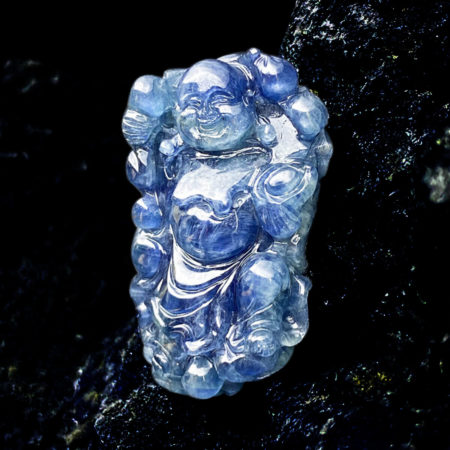 Mặt Phật Di Lặc Sapphire #MSP-0310-09 6