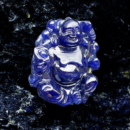 Mặt Phật Di Lặc Sapphire #MSP-0310-10 5