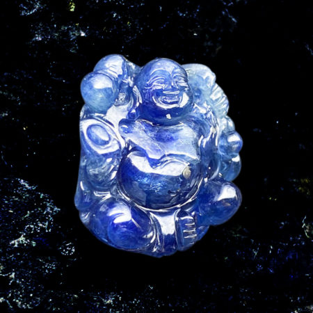 Mặt Phật Di Lặc Sapphire #MSP-0310-11 5