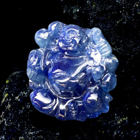 Mặt Phật Di Lặc Sapphire #MSP-0310-11 6
