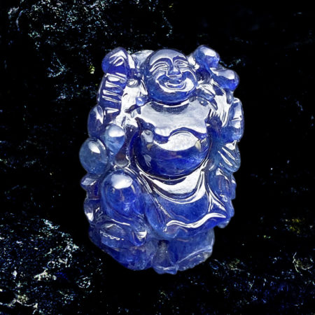 Mặt Phật Di Lặc Sapphire #MSP-0310-13 5