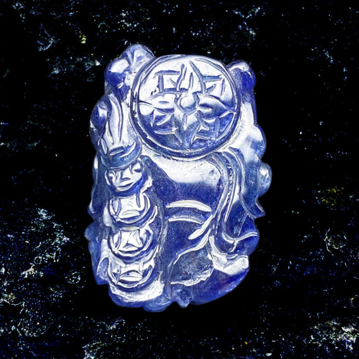 Mặt Phật Di Lặc Sapphire #MSP-0310-13 4