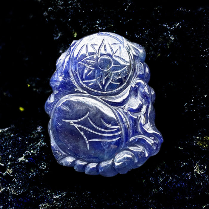 Mặt Phật Di Lặc Sapphire #MSP-0310-14 4
