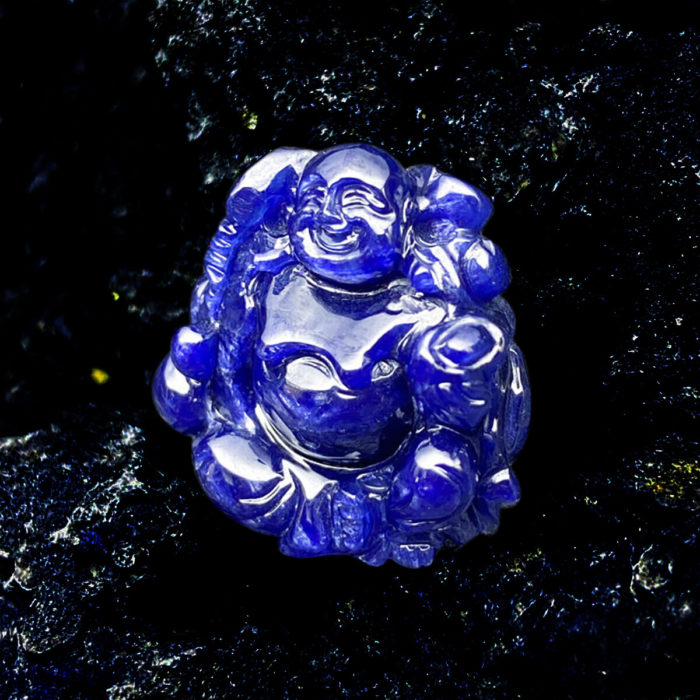 Mặt Phật Di Lặc Sapphire #MSP-0310-16 3