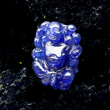 Mặt Phật Di Lặc Sapphire #MSP-0310-17 5