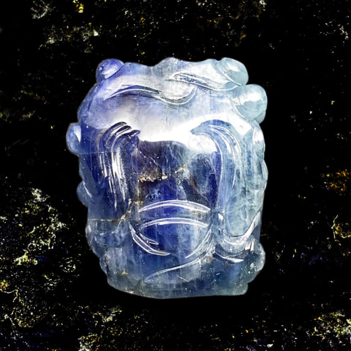 Mặt Phật Di Lặc Sapphire #MSP-0310-18 3