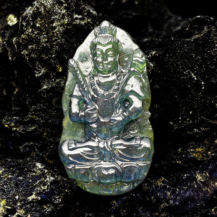 Mặt Phật Hư Không Tạng Bồ Tát Sapphire #MSP-0310-22 1