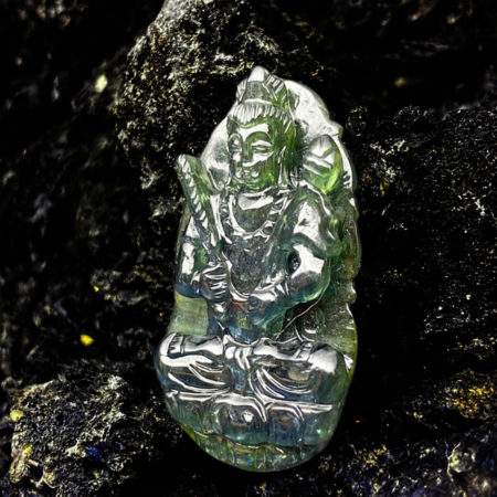 Mặt Phật Hư Không Tạng Bồ Tát Sapphire #MSP-0310-22 5