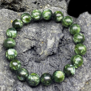 Vòng Tay Đá Mắt Rồng Xanh