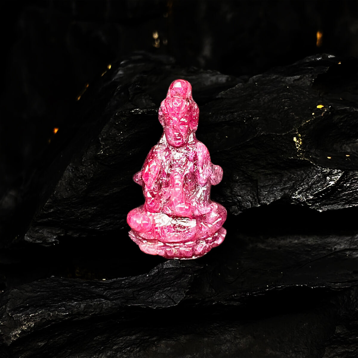Mặt Quan Thế Âm Bồ Tát Ruby Tự Nhiên #MRB-0404-02