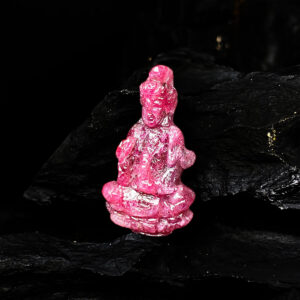 Mặt Quan Thế Âm Bồ Tát Ruby Tự Nhiên #MRB-0404-02 - Ảnh 3