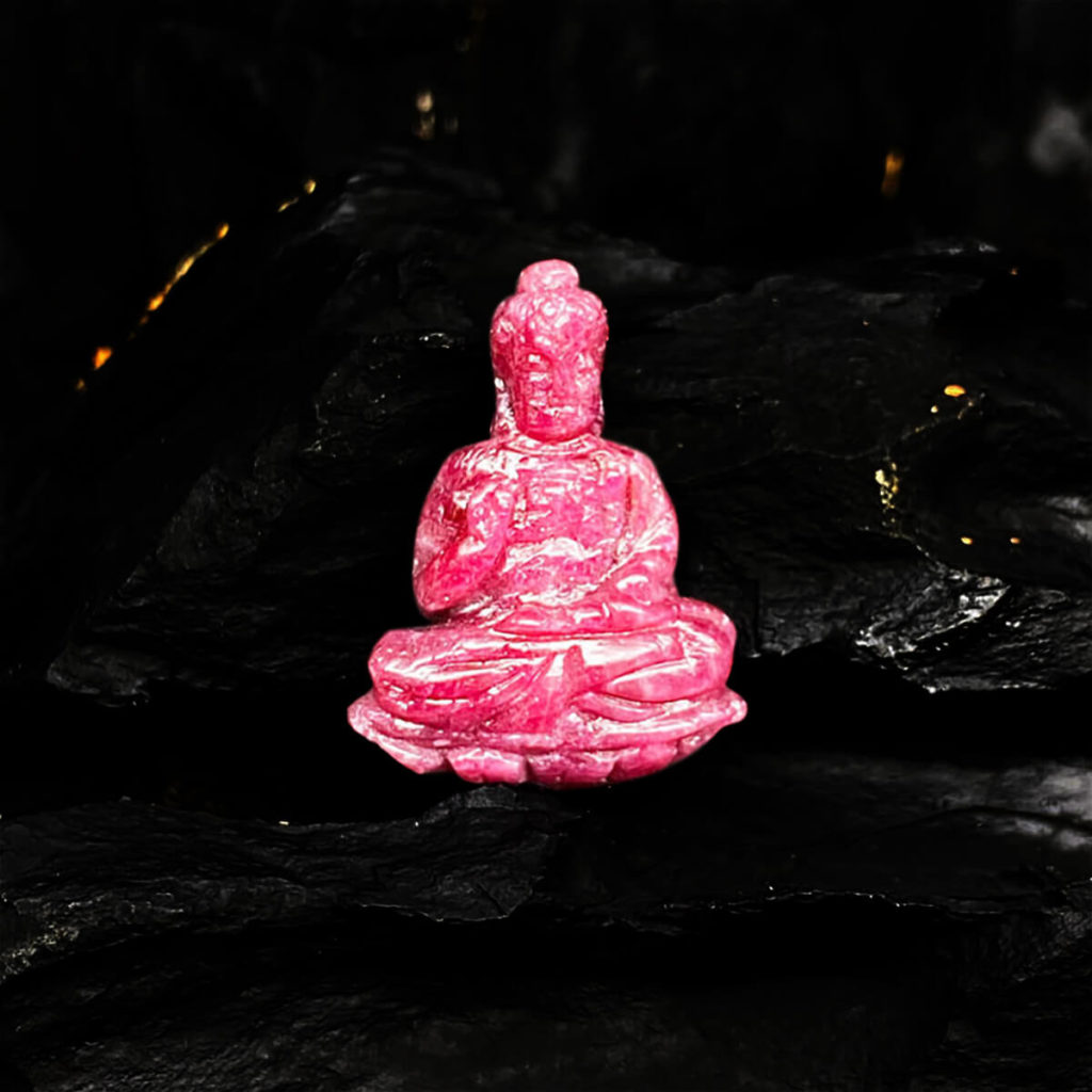 Mặt Phật A Di Đà Ruby Tự Nhiên #MRB-0404-03