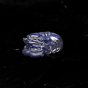 Mặt Tỳ Hưu Đá Sapphire Tự Nhiên #MSP-0406-02 - Ảnh 2
