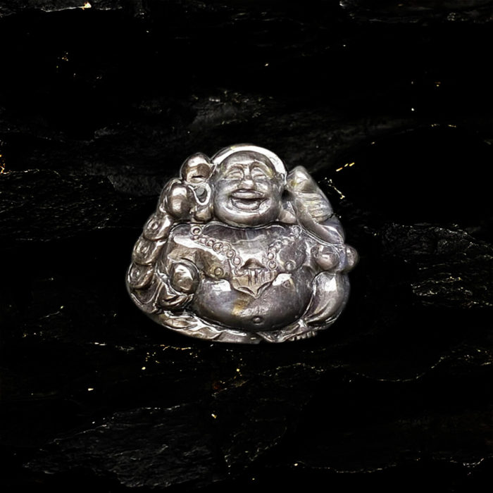 Mặt Phật Di Lặc Sapphire Tự Nhiên #MSP-0406-07 1